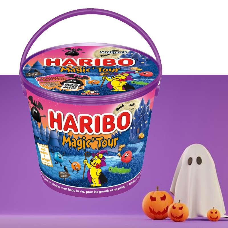 Halloween Haribo, bonbon haribo pour Halloween, croco Bouh,dragibouuuh