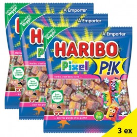 Pixel, bonbons Haribo...