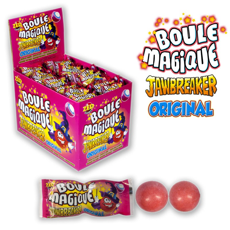 Boule magique Original fruits rouge x 100