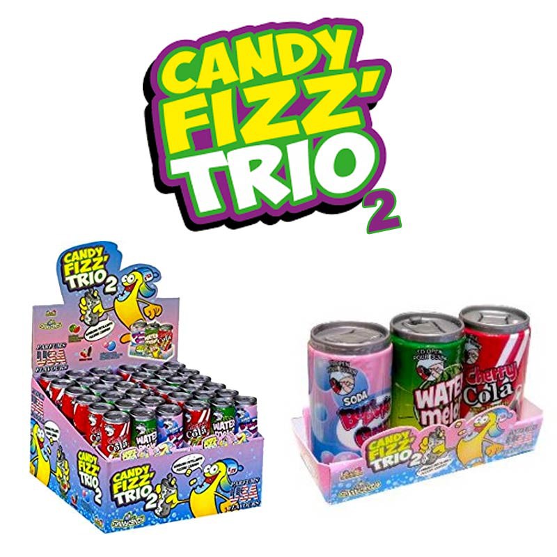 Candy Fizz Trio2 bonbon  en canette  go ts am ricain 