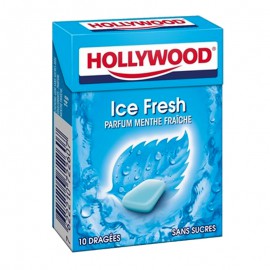 Chewing gum caramel chocolat, sans sucres - Hollywood
