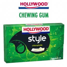 Chewing-gum Fraise, Hollywood (Etui de 11 tablettes)