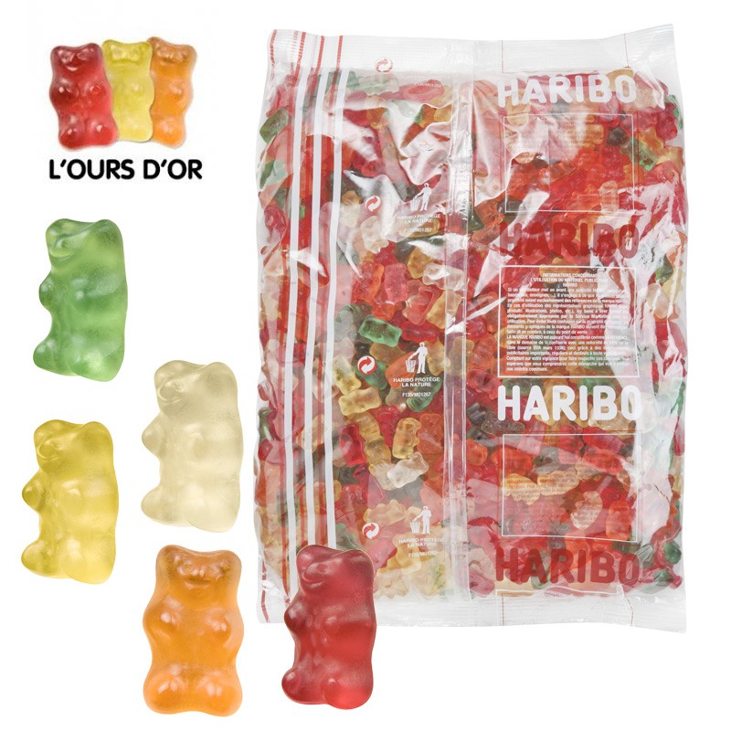 Haribo Ours d'Or Halal 24 x 100g | bol