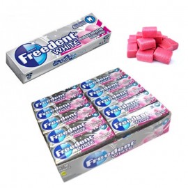 FREEDENT - Chewing-gum goût Fraise sans sucres - Grand format