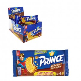 Biscuits Prince Pocket LU au chocolat, boîte de 10 sachets - Biscuits  sucrés