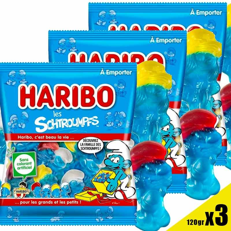 Bonbons Haribo Schtroumpf