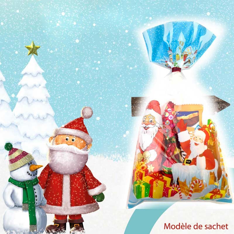 Sachet bonbon de Noël