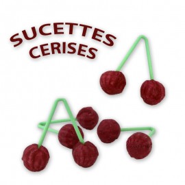 Sucette Pop Cherry Cerise et Gum Fini - Boîte de 100 pièces : :  Bébé et Puériculture
