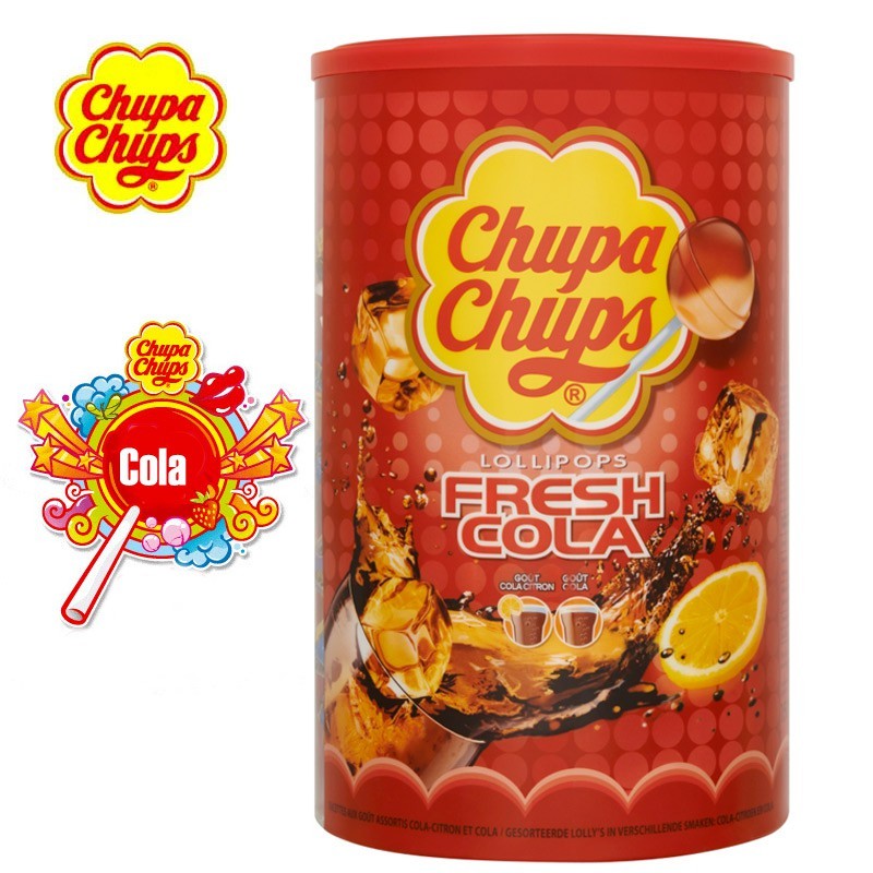 Sucette Chupa Chups fresh Cola, chupa cola , sucette coca cola