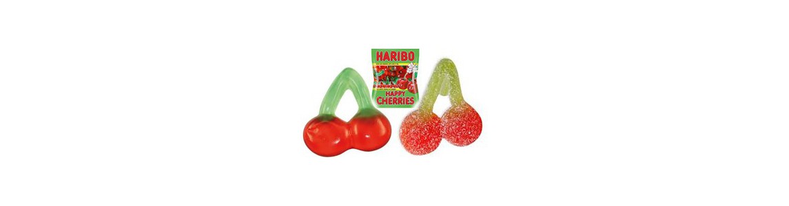 Happy Cherry, le bonbon cerise Haribo, anciennement Big Hari